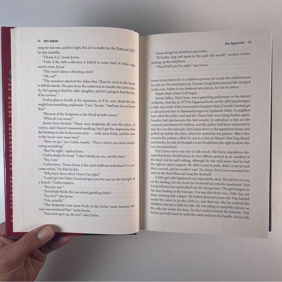 2/$30 - The Hypnotist by Lars Kepler - Picture 12 of 14